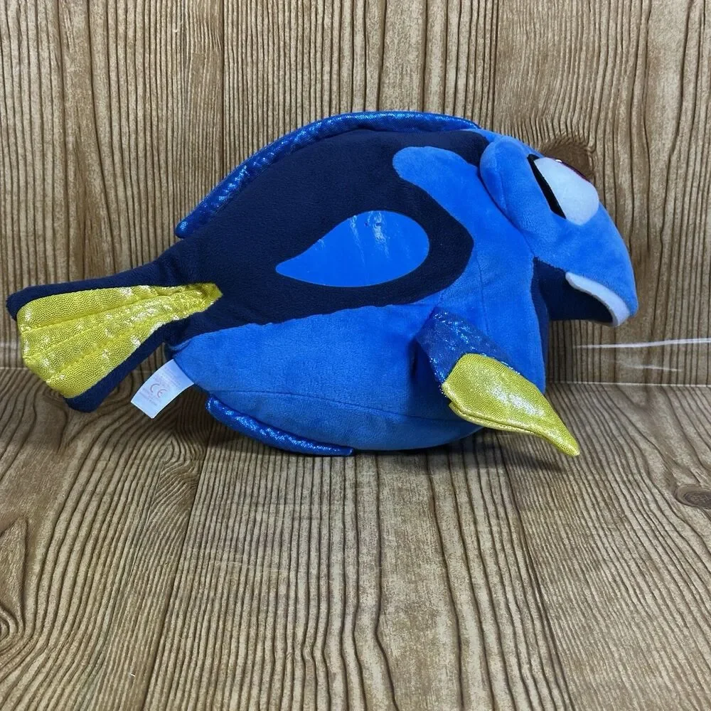 Disney Ty Sparkle Dory Finding Nemo Blue Fish‎ Beanie Plush 13